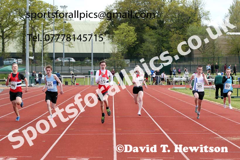 200 metres, 2021 NECAA Middlesbrough Open Meting, Sunday, May 9th. Photo: David T. Hewitson/Sports for All Pics